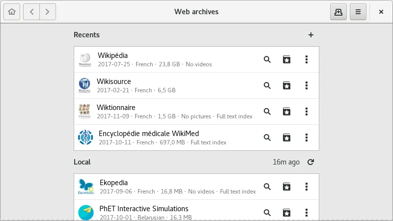 Home page