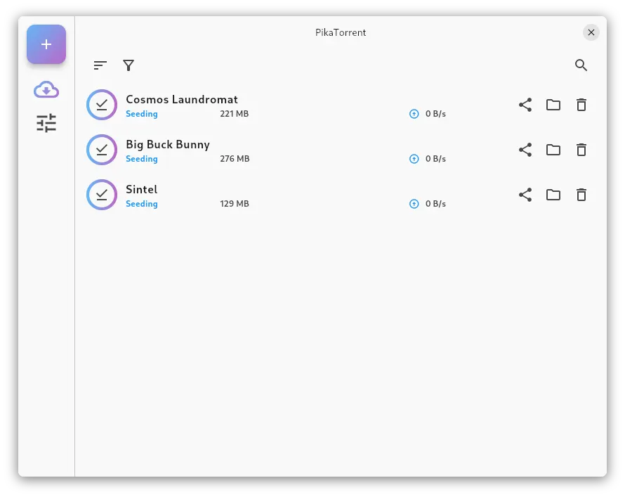 Desktop light screenshot