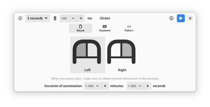 Screenshot of Clicker.