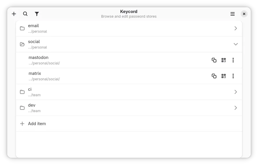 Password list