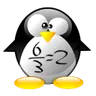 Tux, of Math Command Logo