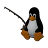 Tux Fishing Logosu