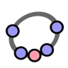 Rakenduse GeoGebra Discovery logo