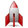 Sovelluksen Rocket logo