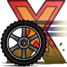 Sovelluksen X-Moto logo