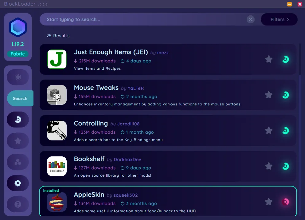 Search Thousands of Mods